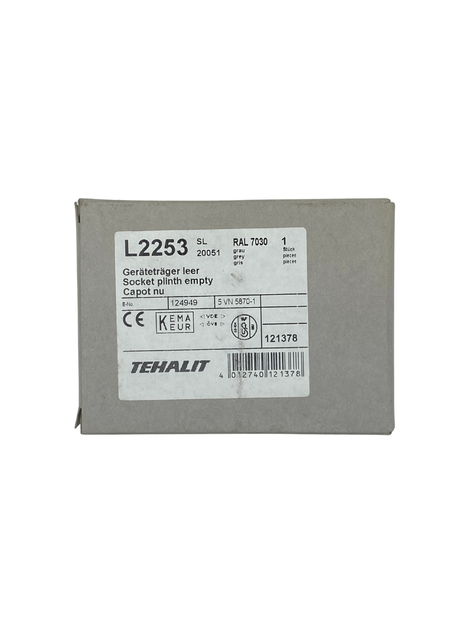 TEHALIT L2253 Geräteträger leer Grau |