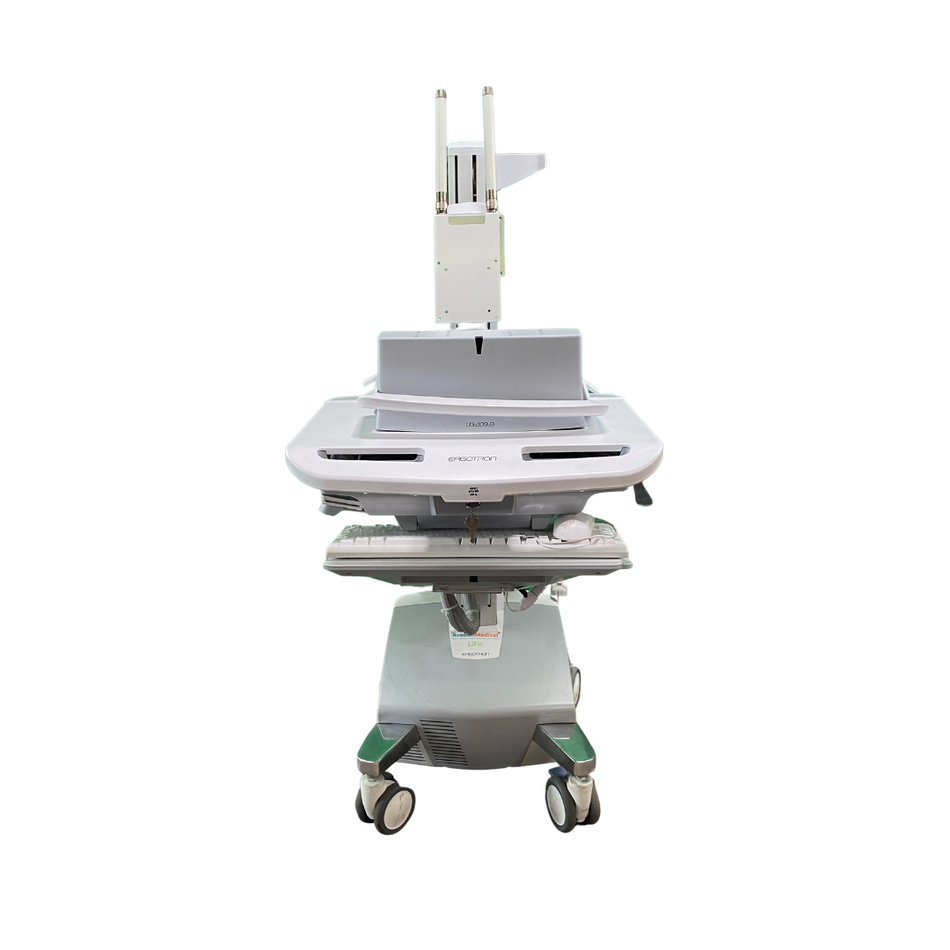 Ergotron StyleView EMR-Fahrwagen mit Display Halter,Stromversorgung SV42-6302-2