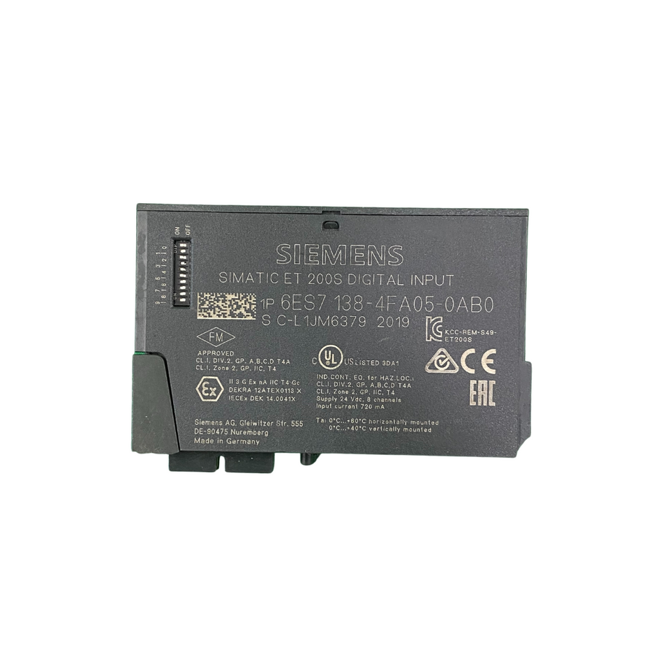 Siemens Simatic 6ES7 138-4FA05-0AB0
