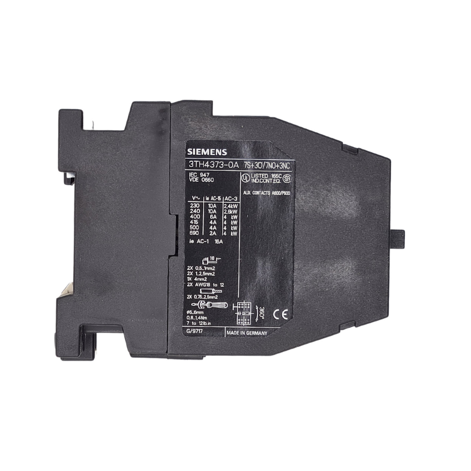 Siemens 3TH4373-0A Hilfsschütz |