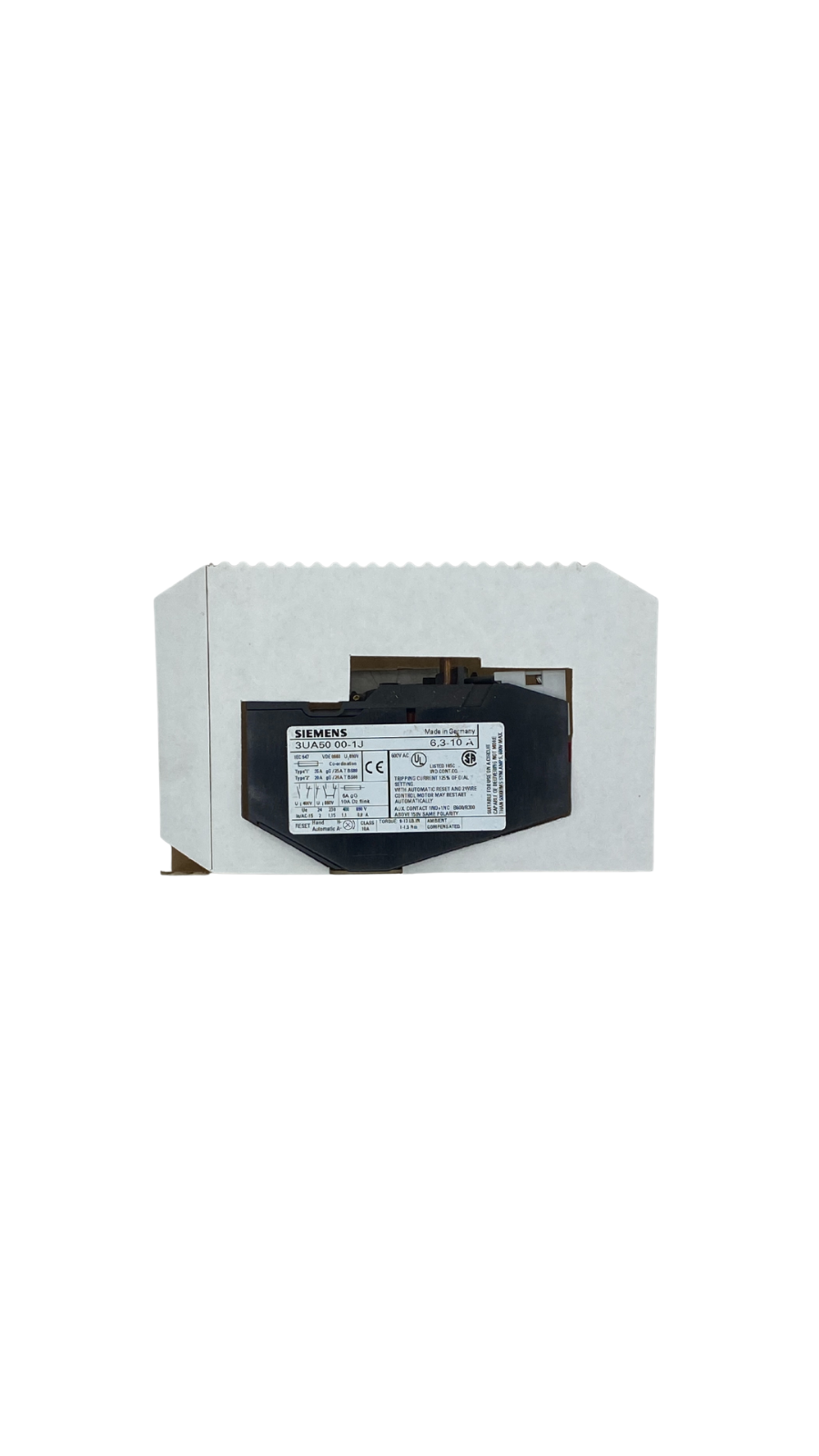 Siemens 3UA50 00-1J Überlastrelais |