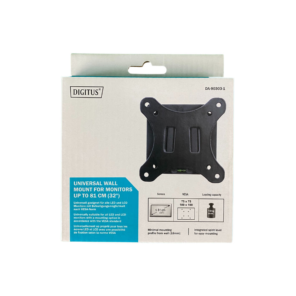 Digitus DA-90303-1 Universal Wandhalterung für Monitore bis 81cm (32")