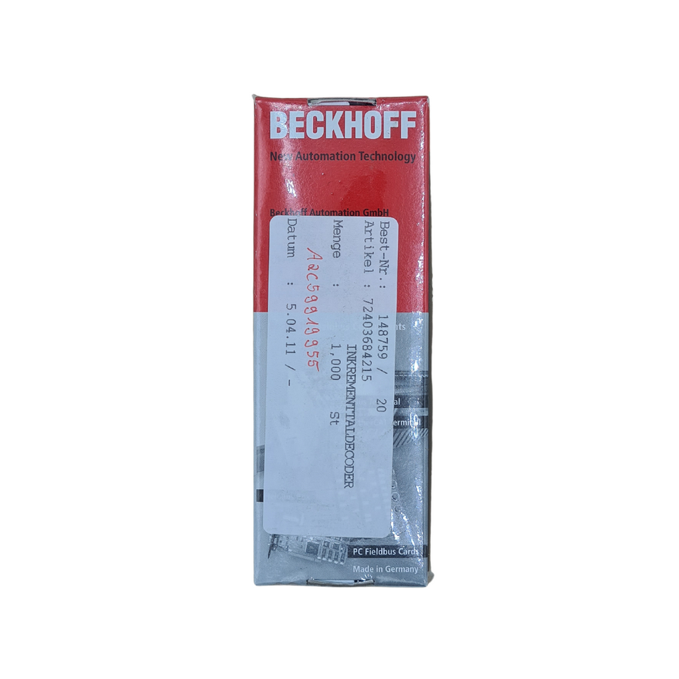 Beckhof E5109 | Erweiterungs-Box, inkremental