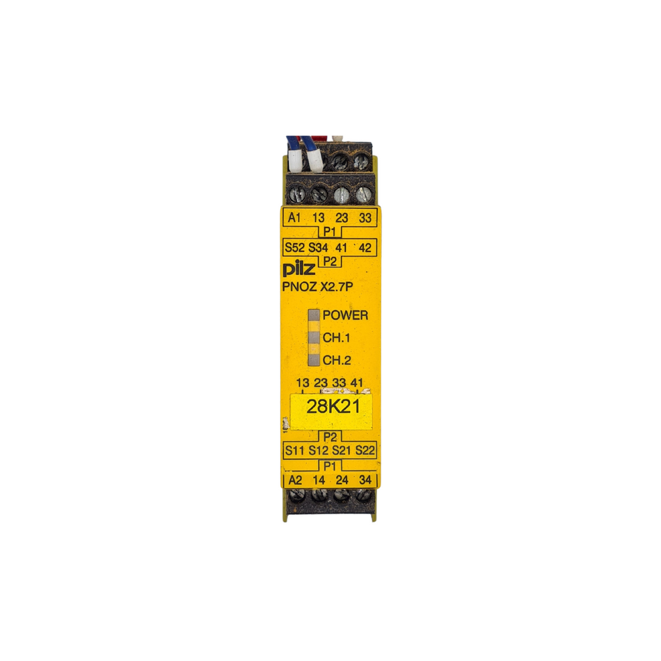 Pilz PNOZ X2.7P 24VACDC 3n/o 1n/c Sicherheitsrelais