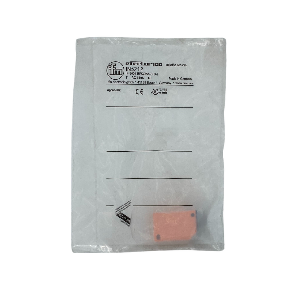 ifm efector100 IN5212 Induktiver Sensor