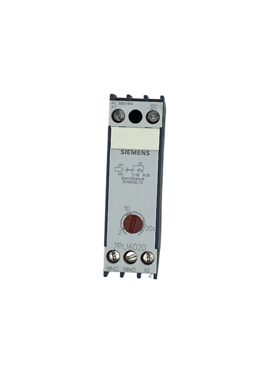 Siemens 7PU60 20-7NN20 Ueitrelais |