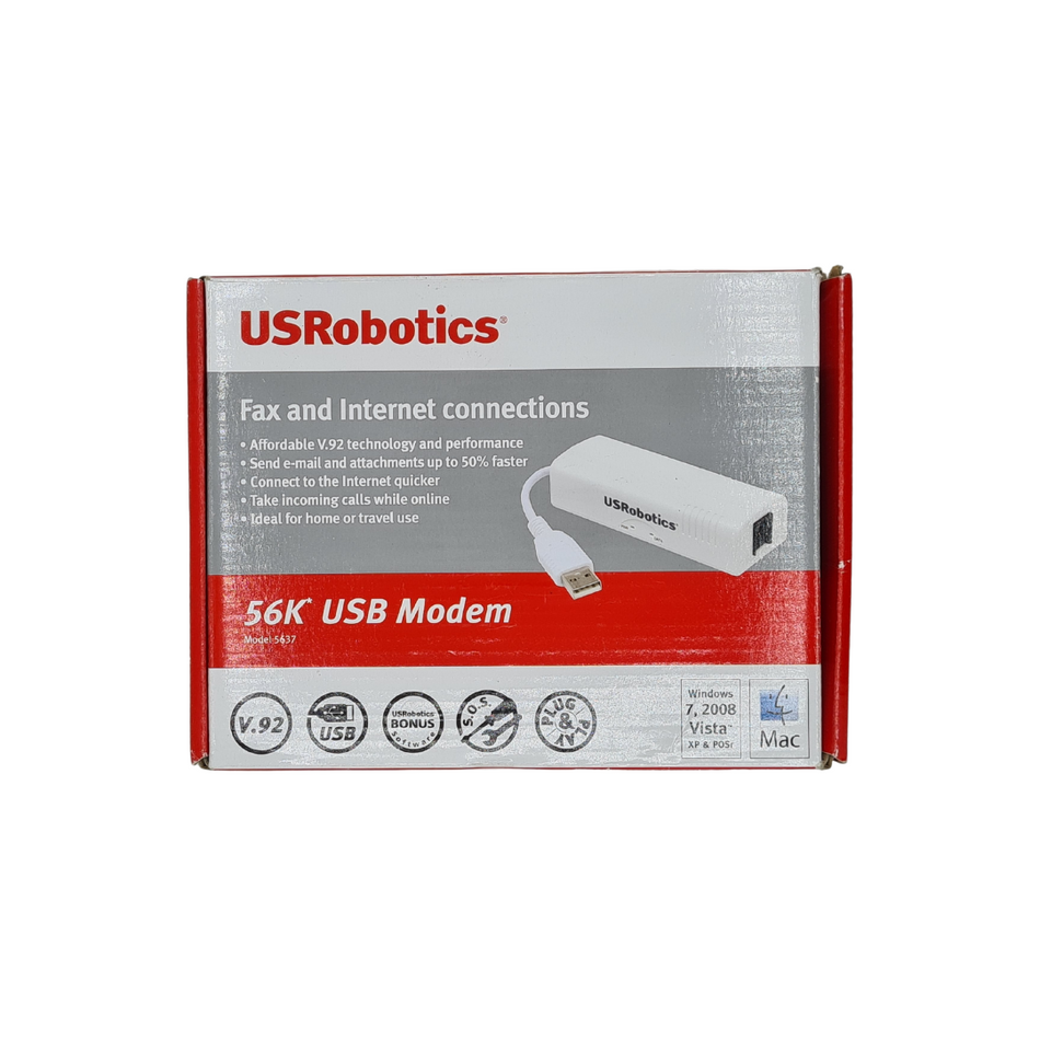 USRobotics 56K USB Modem 5637