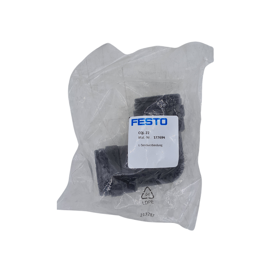 Festo CQL-22 L-Steckverbindung |