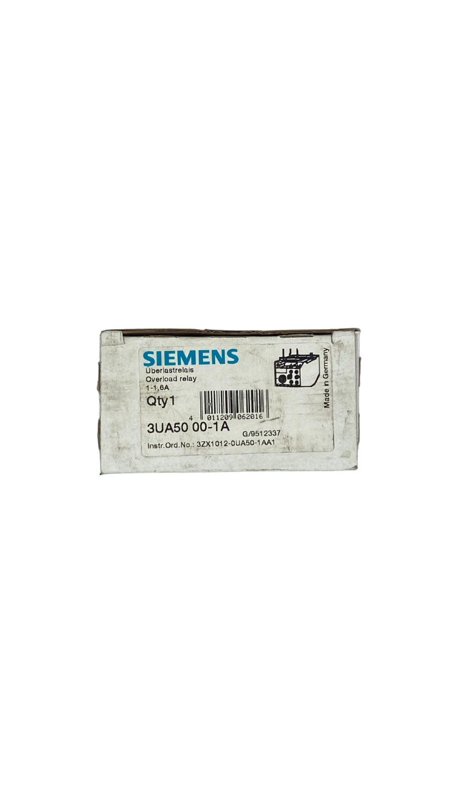 Siemens 3UA50 00-1A Überlastrelais |