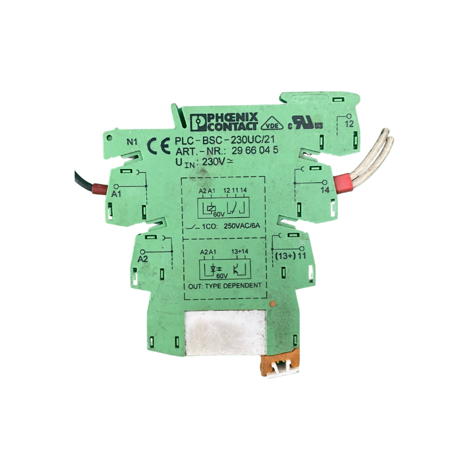 Phoenix contact PLC-BSC-230UC/21