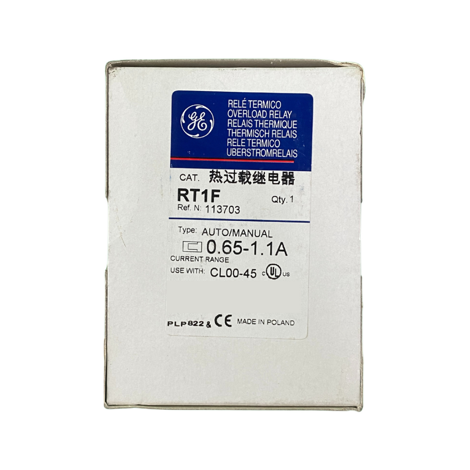 GE General Electric RT1F Überlastrelais