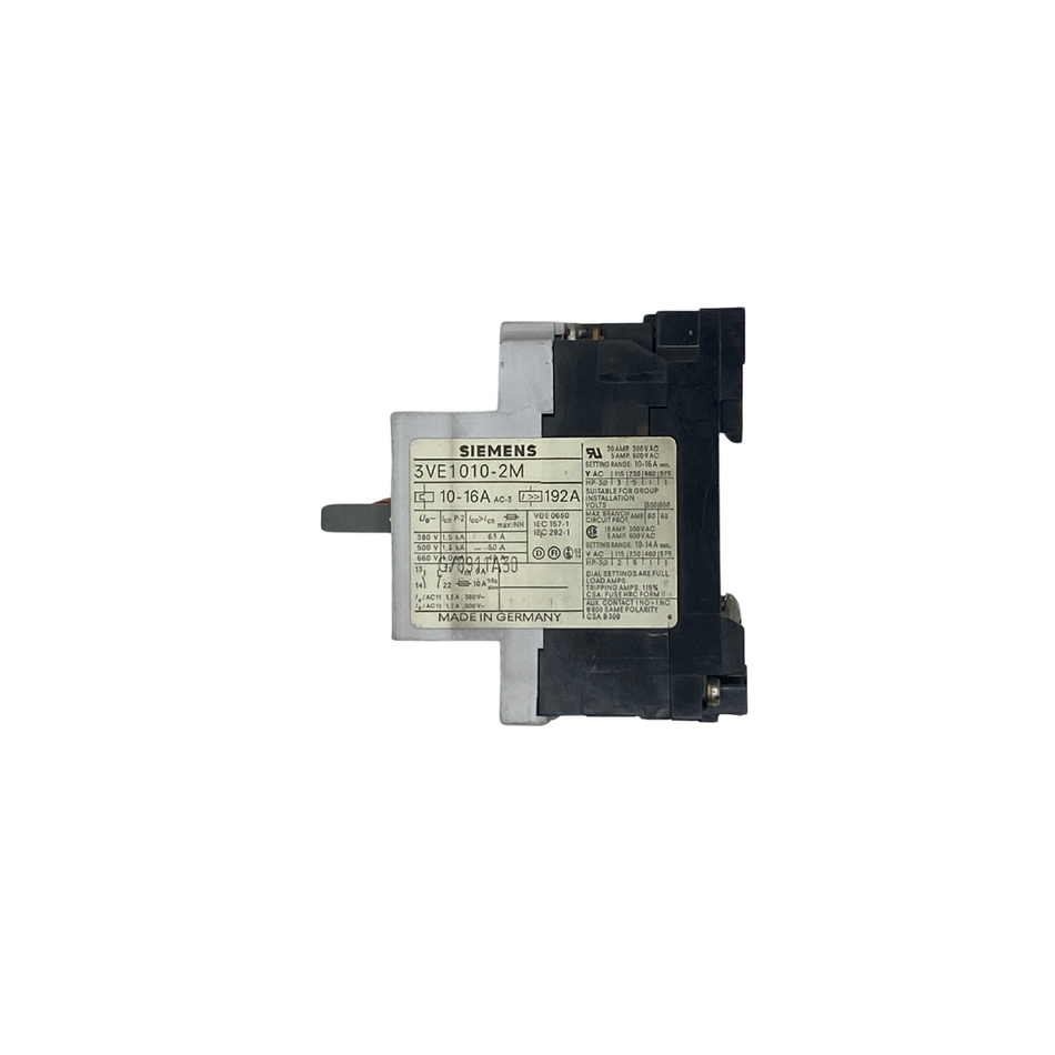 Siemens 3VE1010-2M Motorschutzschalter |