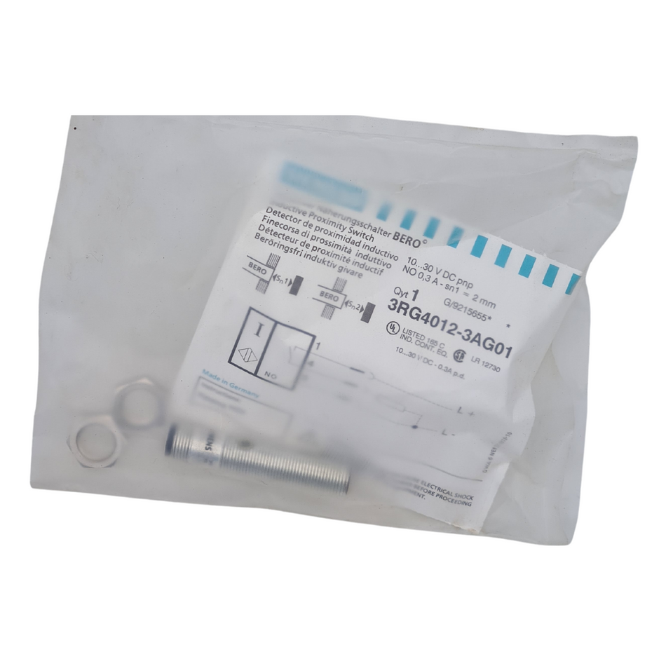 Siemens 3RG4012-3AG01 Inductive Proximity Switch |