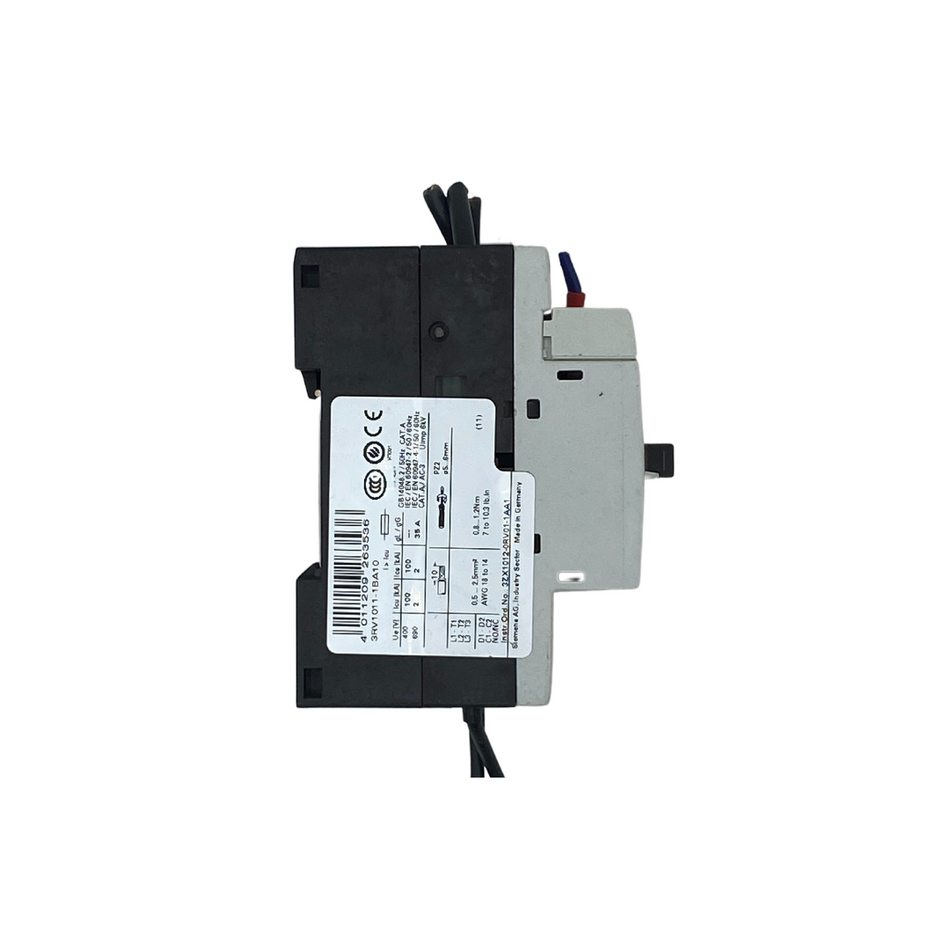 Siemens 3RV1011-1BA10 Leistungsschalter |