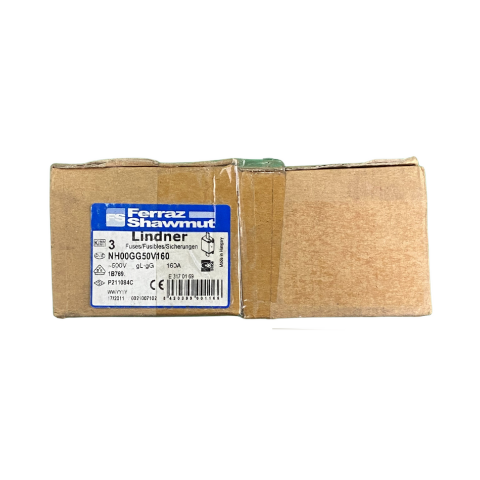Ferraz Shawmut Lindner NH00GG50V160 Sicherung