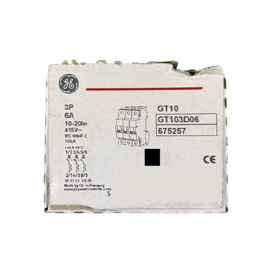 General Electric GT103D06 Leistungsschalter - 3 Stk.