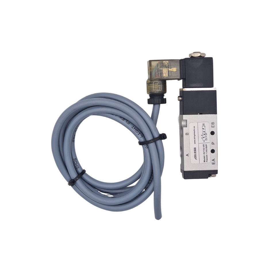 AHS 4V110-1/8 Pneumatic Solenoid Valve