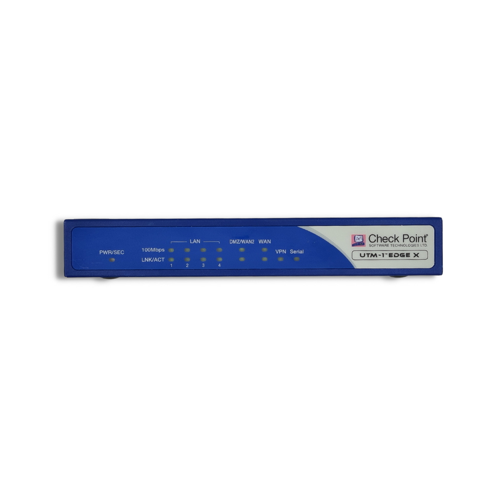 Check Point SBX - 166LHGE - 5 VPN Router FireWall Router 4 Ports