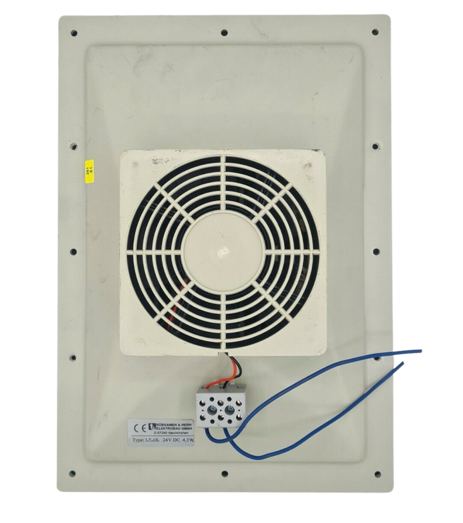 Rübsamen & Herr Schrank Filter Lüfter,Typ LS 1K 24V
