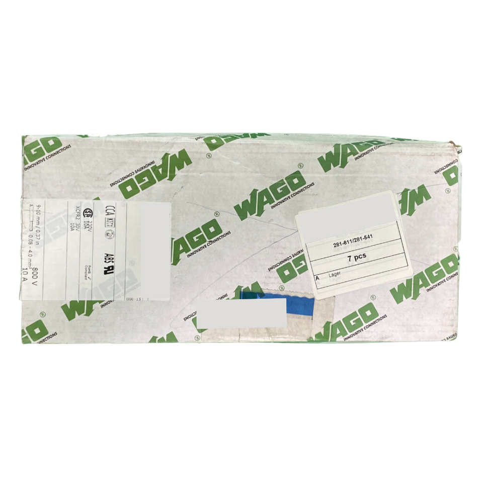 Wago 281-611/281-541 Sicherungsklemme - 7 Stk.