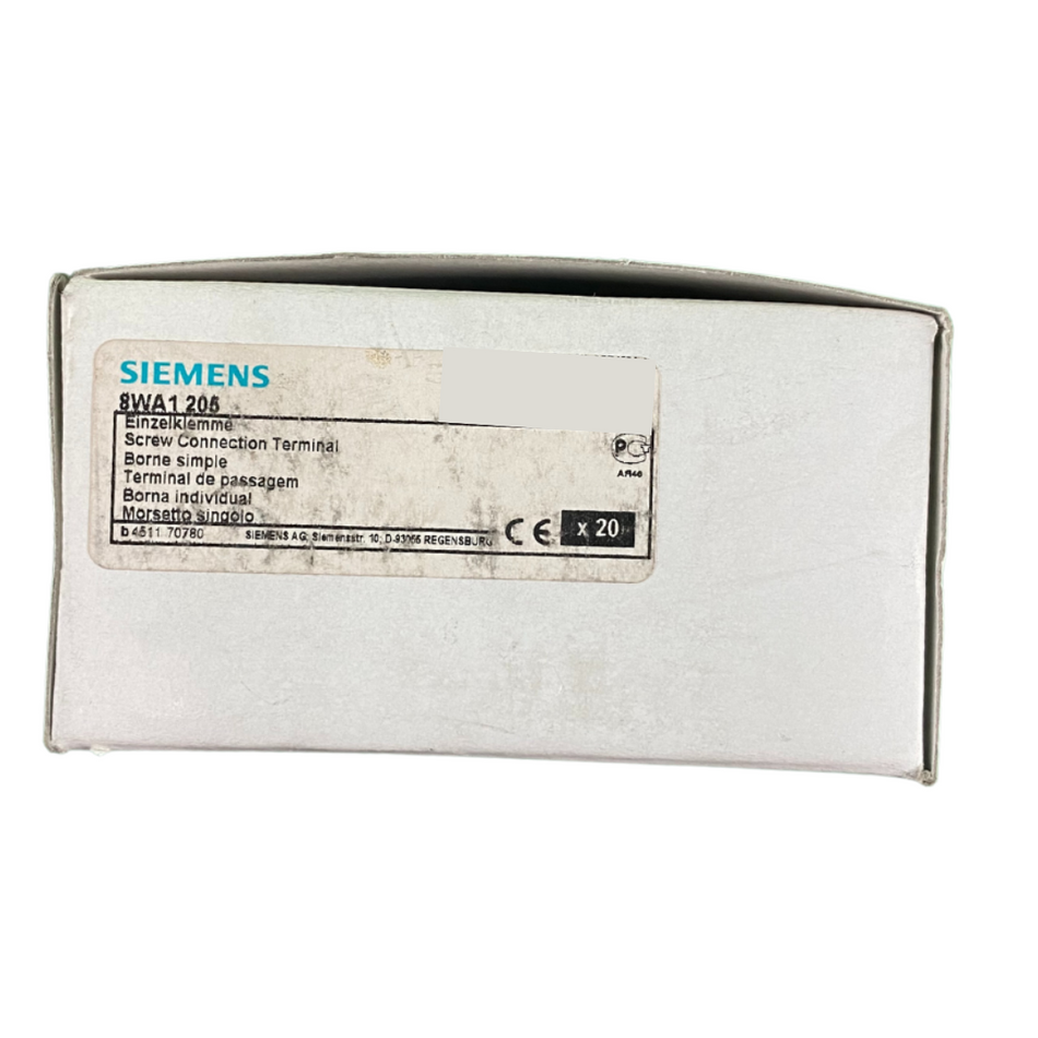 Siemens 8WA1205 Einzelklemme - 8 Stk.