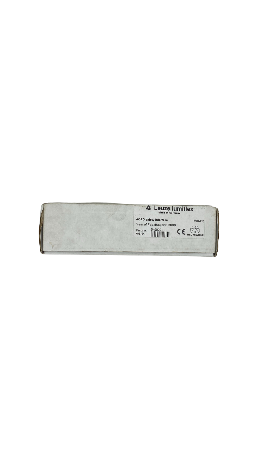 Leuze lumiflex MSI-I/R AOPD Safety interface ||