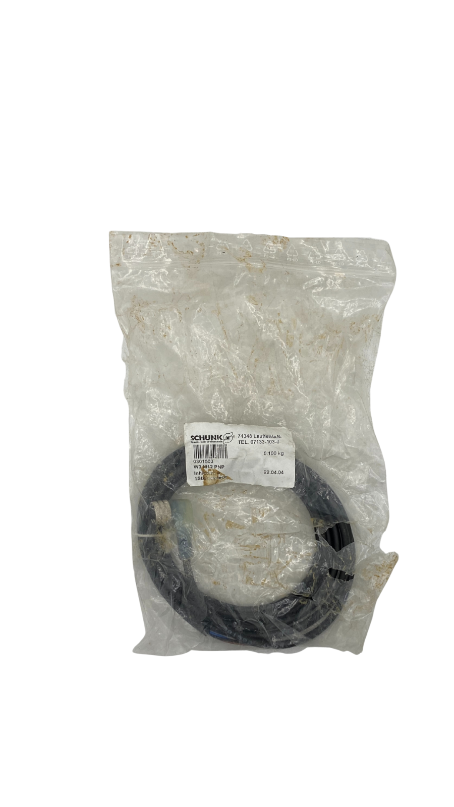 Schunk W3 M12 PNP Verbindungsleitung ||