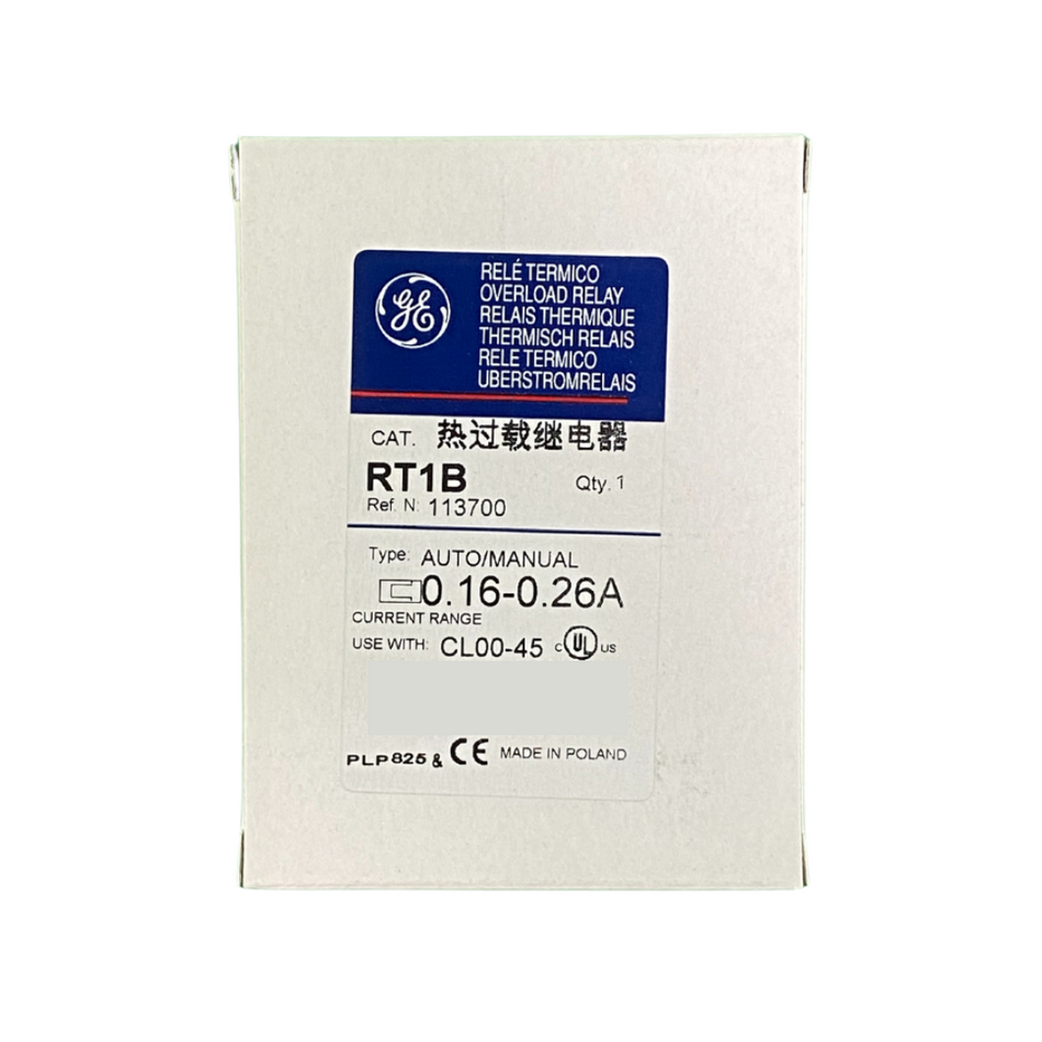 GE General Electric RT1B Überlastrelais