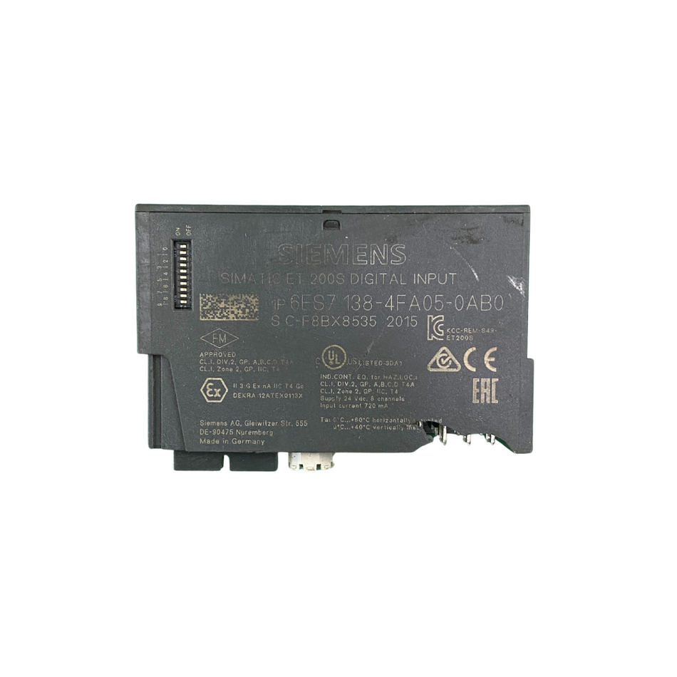 Siemens 6ES7 138-4FA05-0AB0 Digital Input