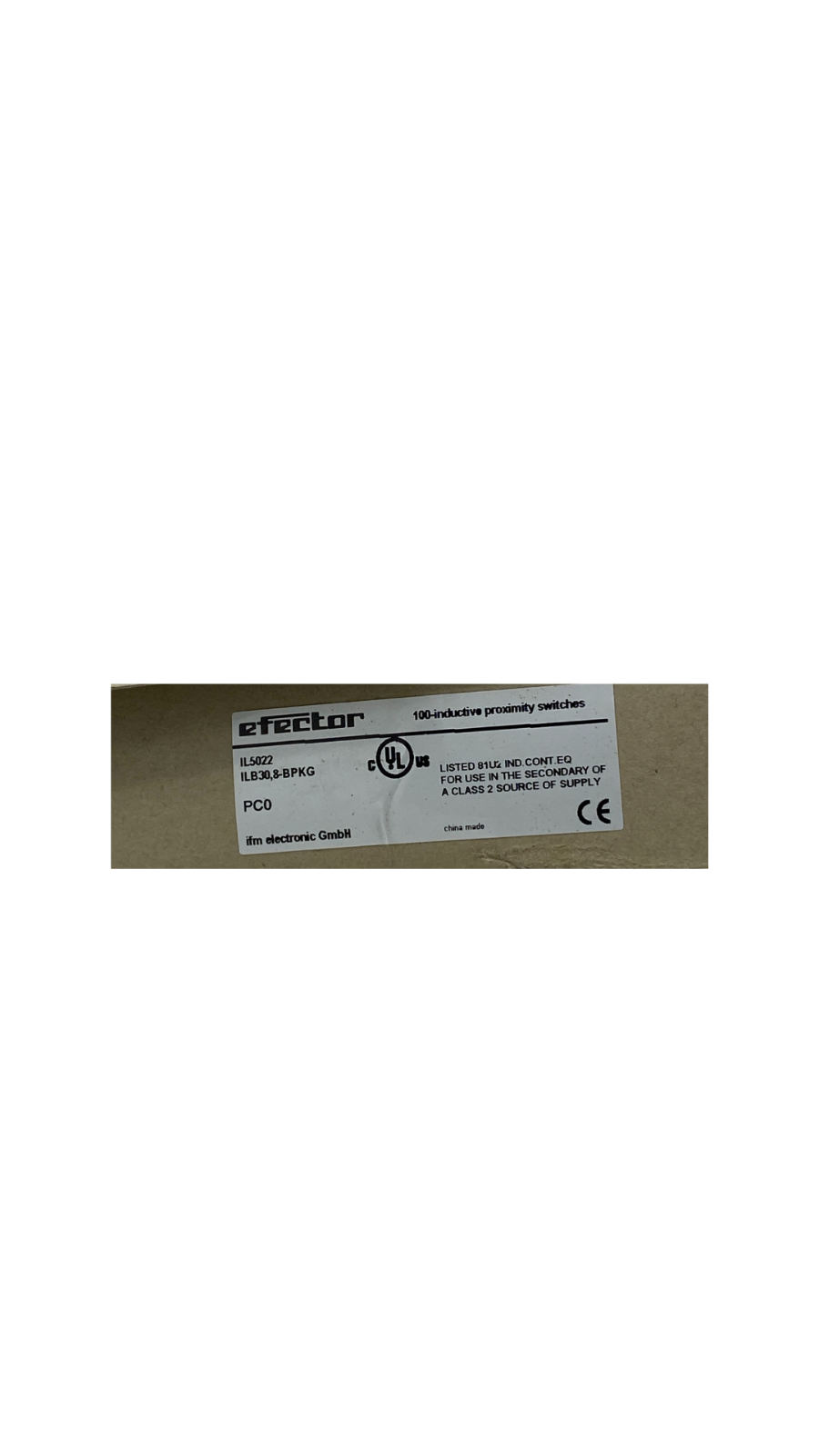 ifm IL5022 Inductive Proximity Switch  |