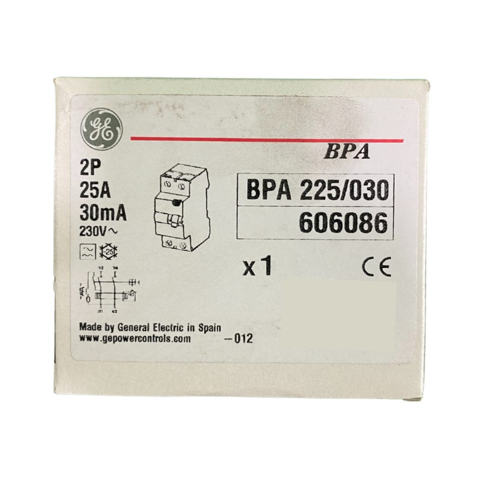 GENERAL ELECTRIC GE BPA 225/030 Leistungsschalter