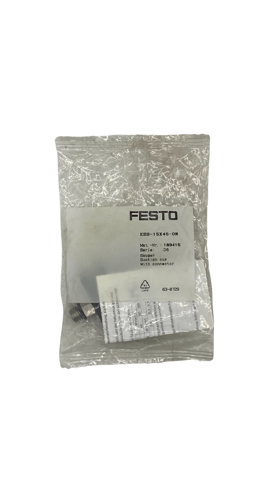 Festo ESS-15X45-ON Sauger ||