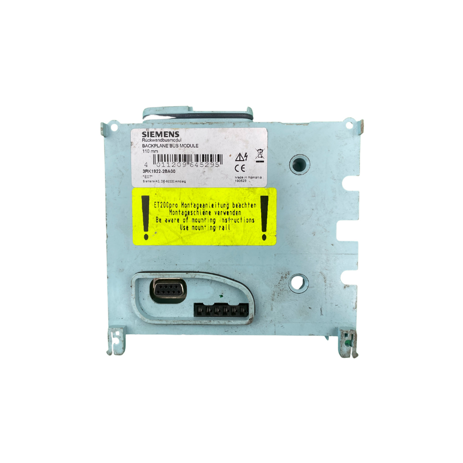 Siemens 3RK1922-2BA00  Rückwandbusmodul