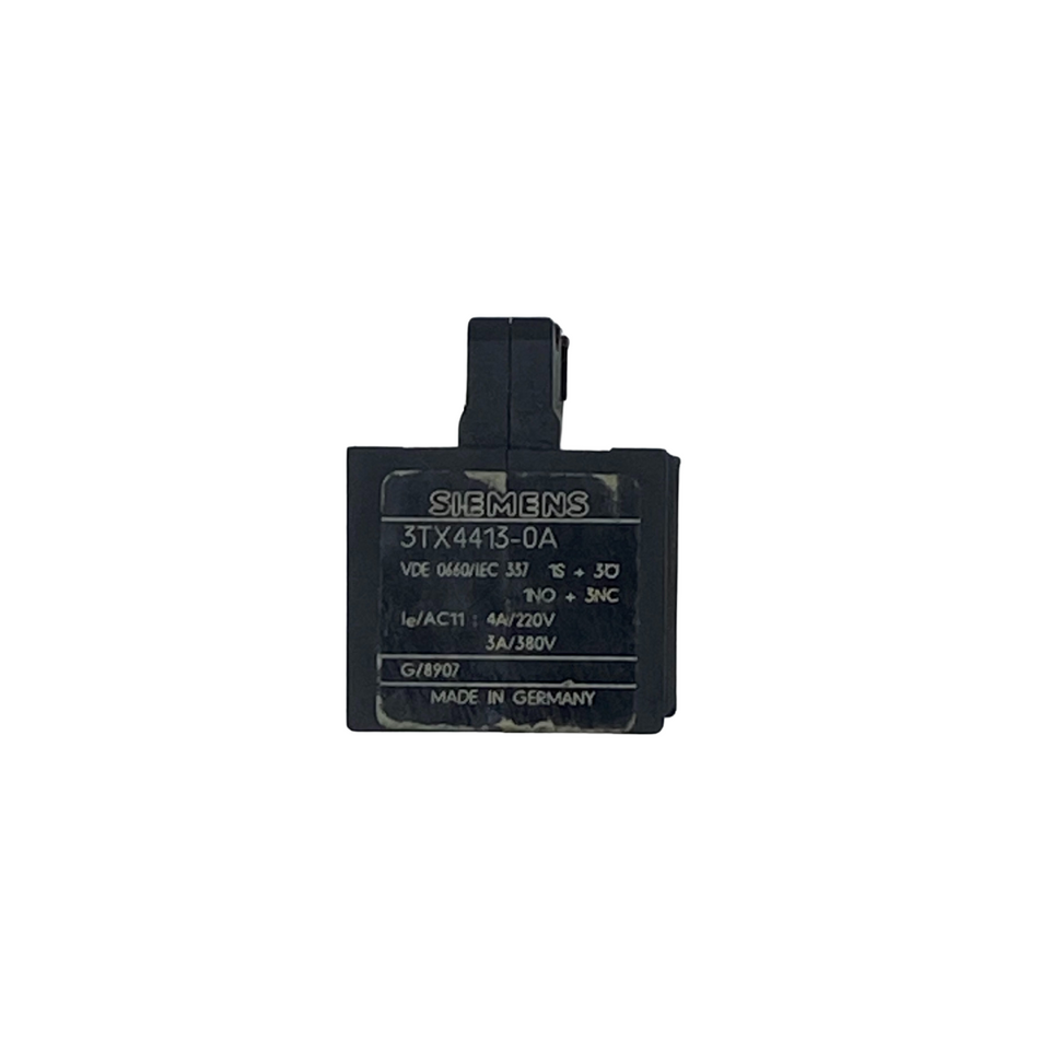 Siemens 3TX4413-0A Hilfsschalterblock |