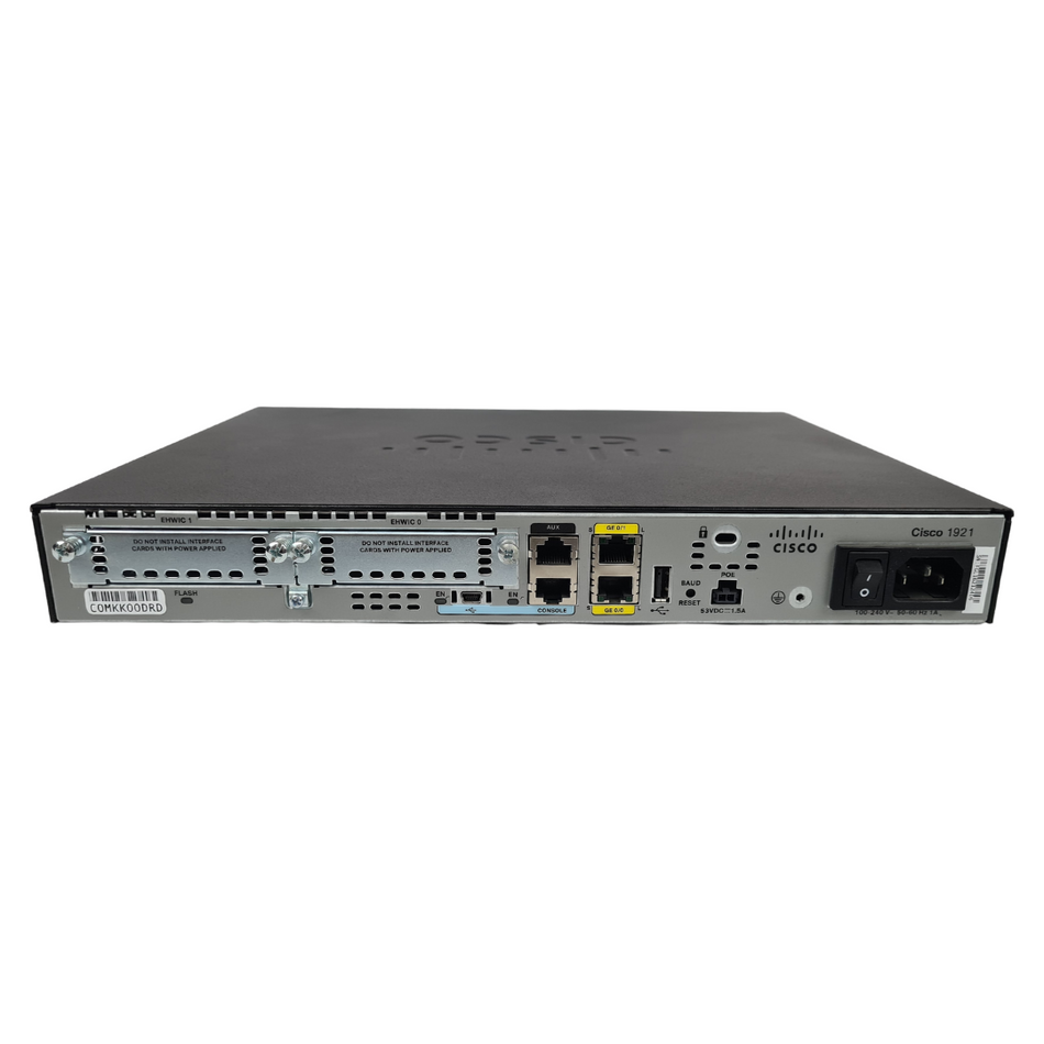 CISCO 1921 Router || 2461B-0490