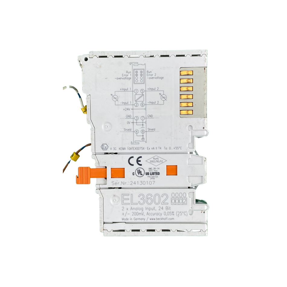 Beckhoff EL3602 EtherCAT-Klemme