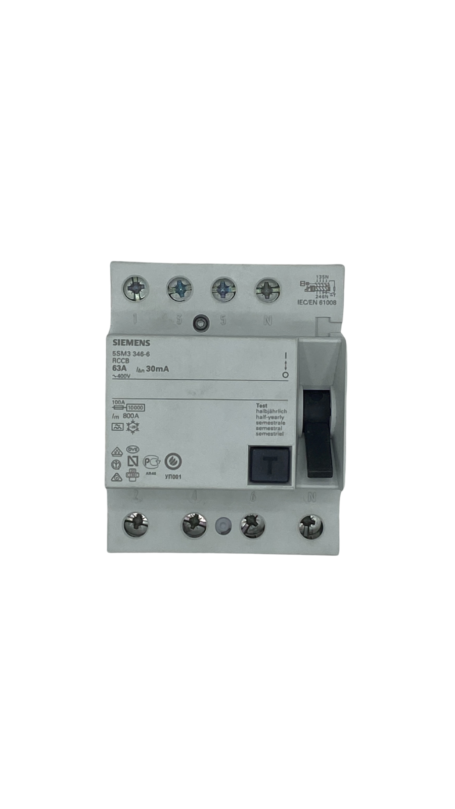 Siemens 5SM3 346-6 Schutzschalter ||
