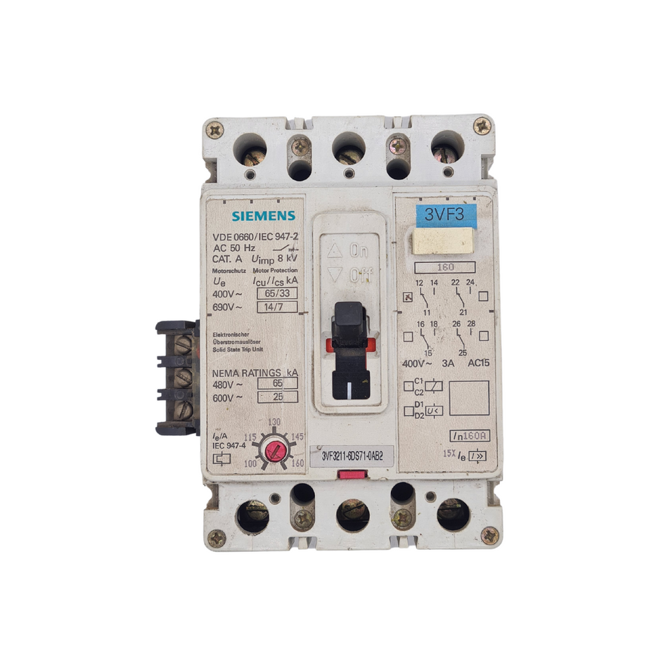 Siemens VDE 0660 / IEC 947-2 Leistungsschalter |