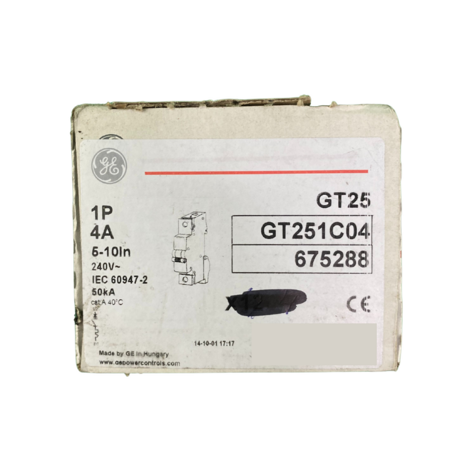 General Electric GE GT251C04 Leistungsschalter