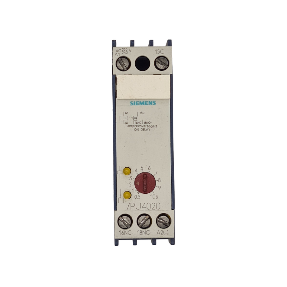 Siemens 7PU4020-1AN20 Zeitrelais |