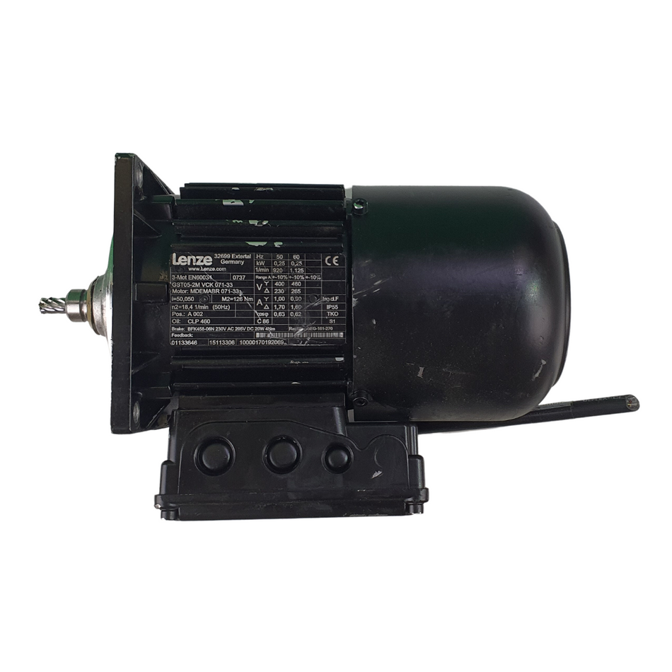 Lenze EN60034 Getriebemotor