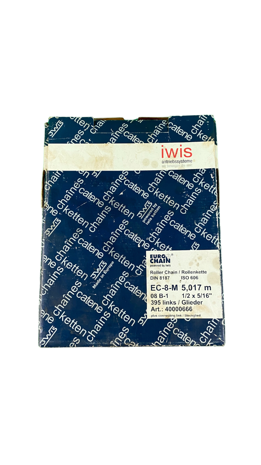 iwis Eurochain EC-8-M 5m Rollenketten |