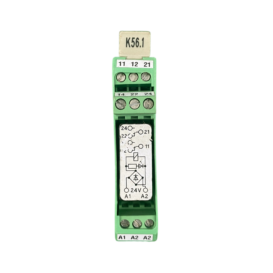 4x Phoenix Contact EMG 17-Rel/KSR-24/21-21-LC