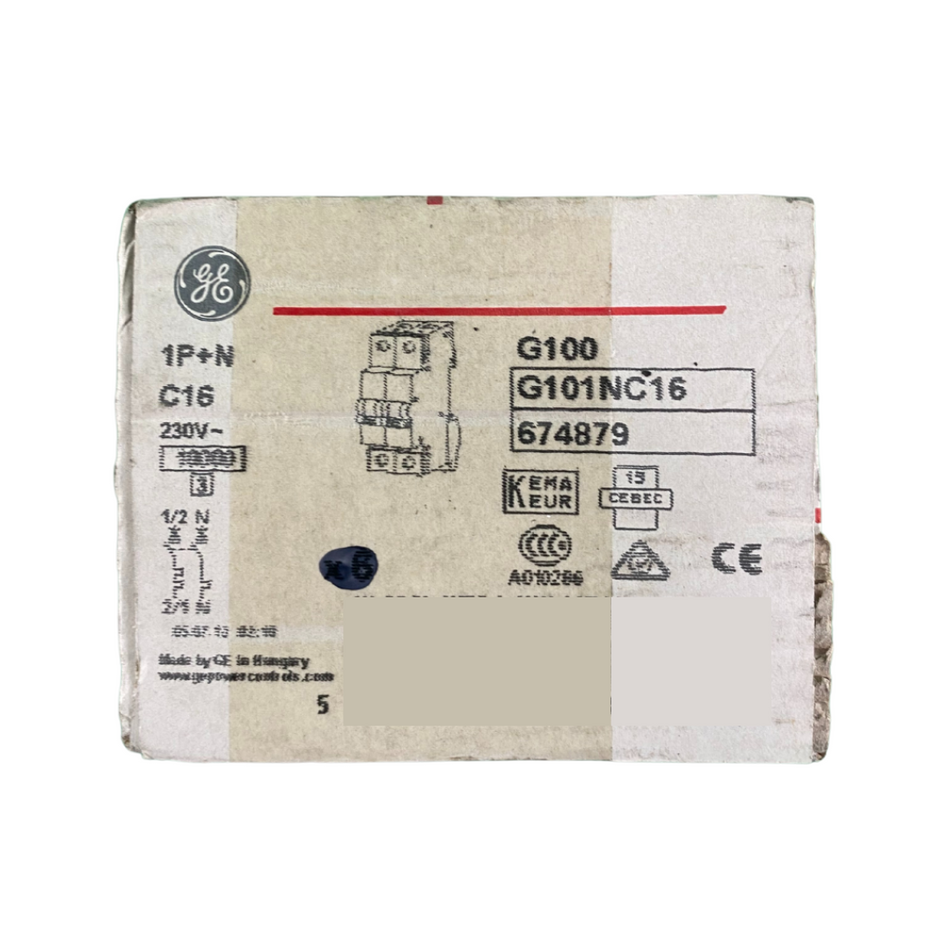 General Electric GE G101NC16 circuit breaker - 4 Stk.