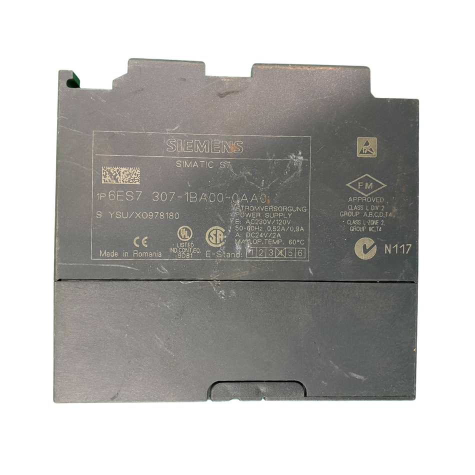 Siemens Simatic S7 6ES7 307-1BA00-0AA0