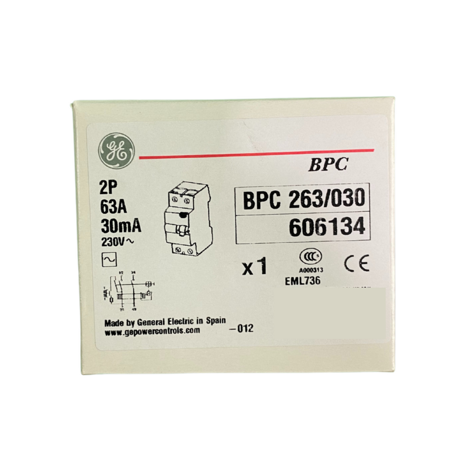 GENERAL ELECTRIC GE BPC 263/030 Leistungsschalter