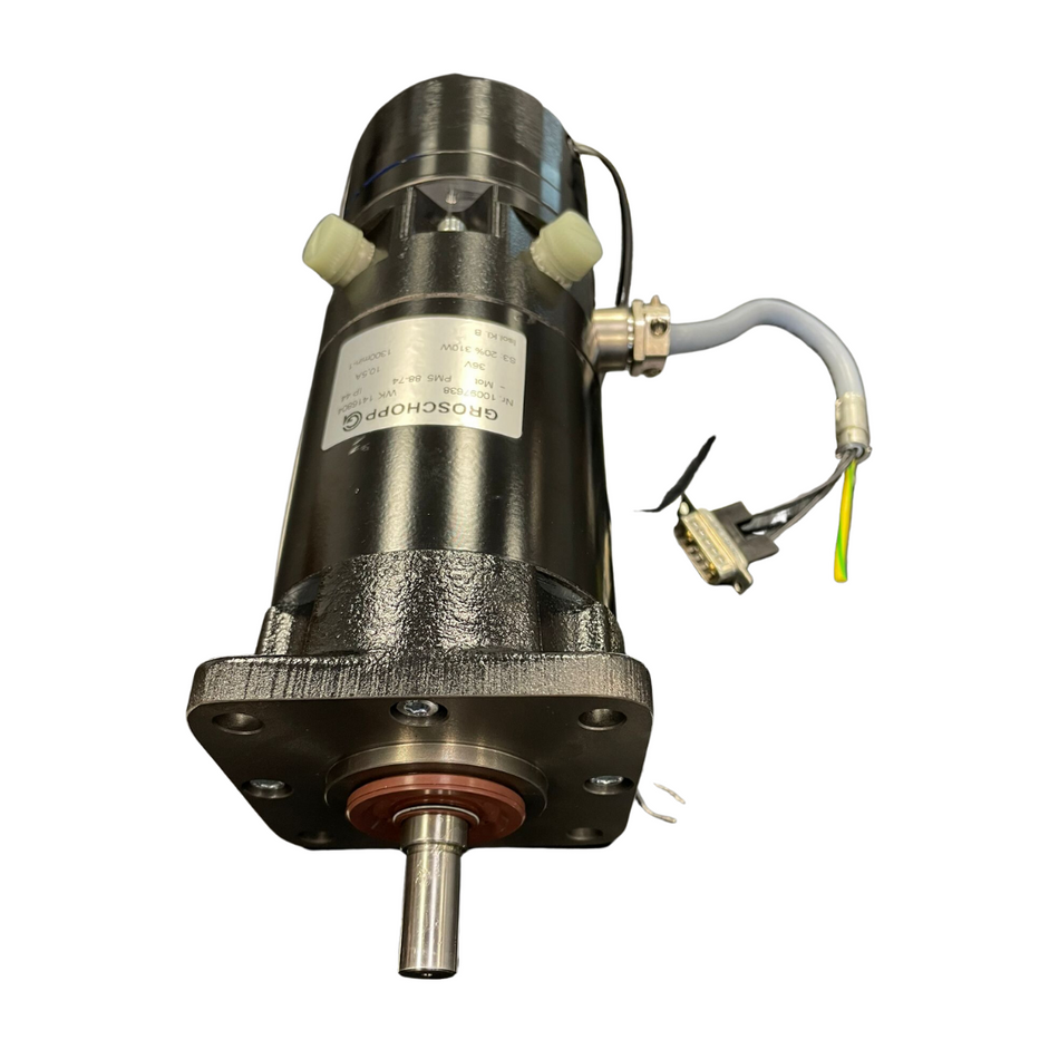 Groschopp WK 1416804 Electric Gear Motor MOT PM5 88-74    36V