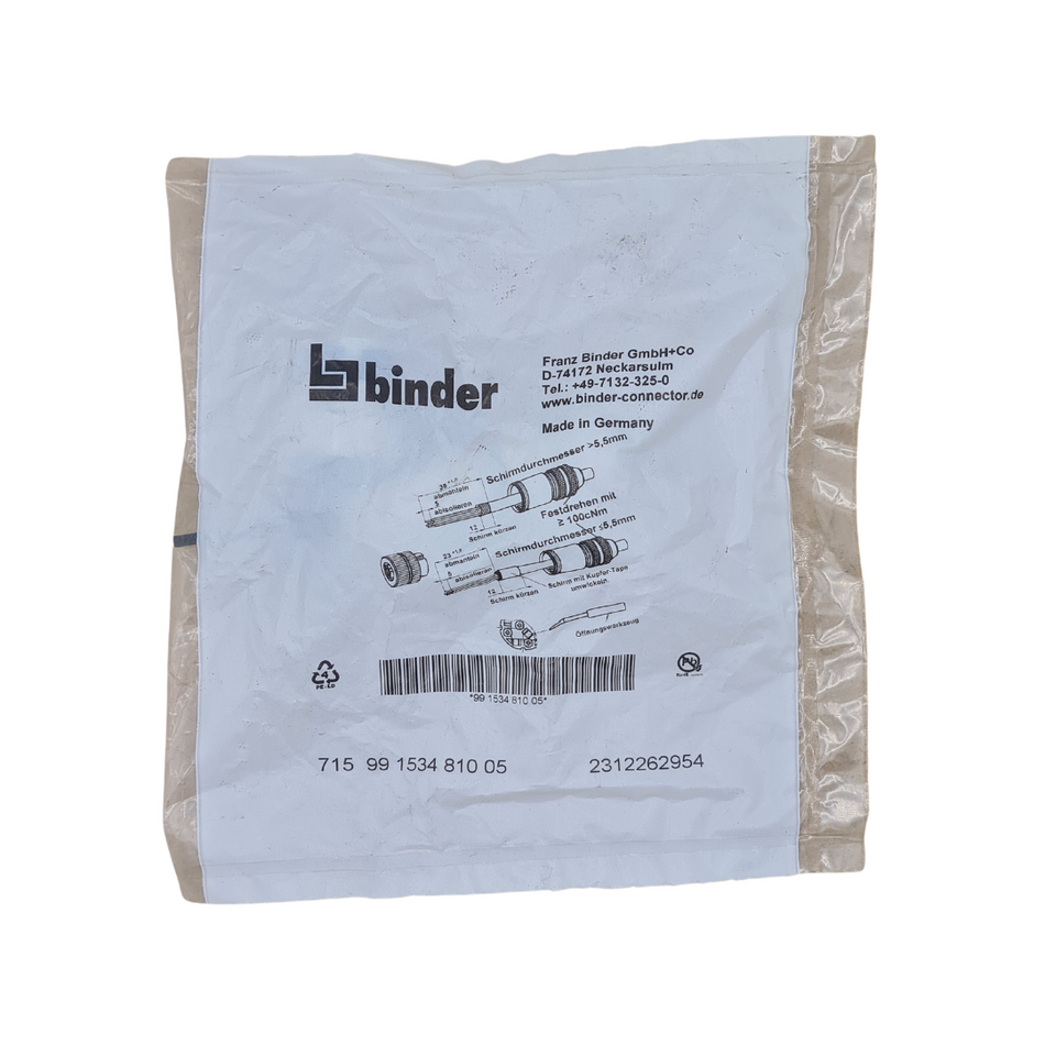 binder 71599153481005 Schraubanschluss