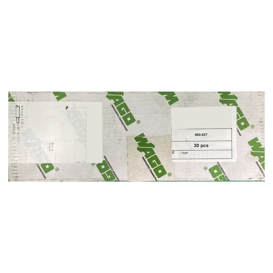 Wago 880-837 Schutzleiterklemmen - 30 Stk.