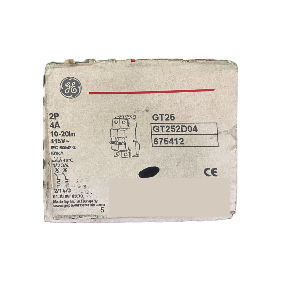 General Electric GE GT252D04 Leistungsschalter - 3 Stk.
